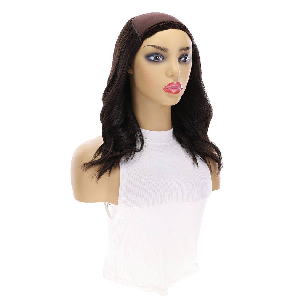 16" HatFall Wig Natural Black - Image 5