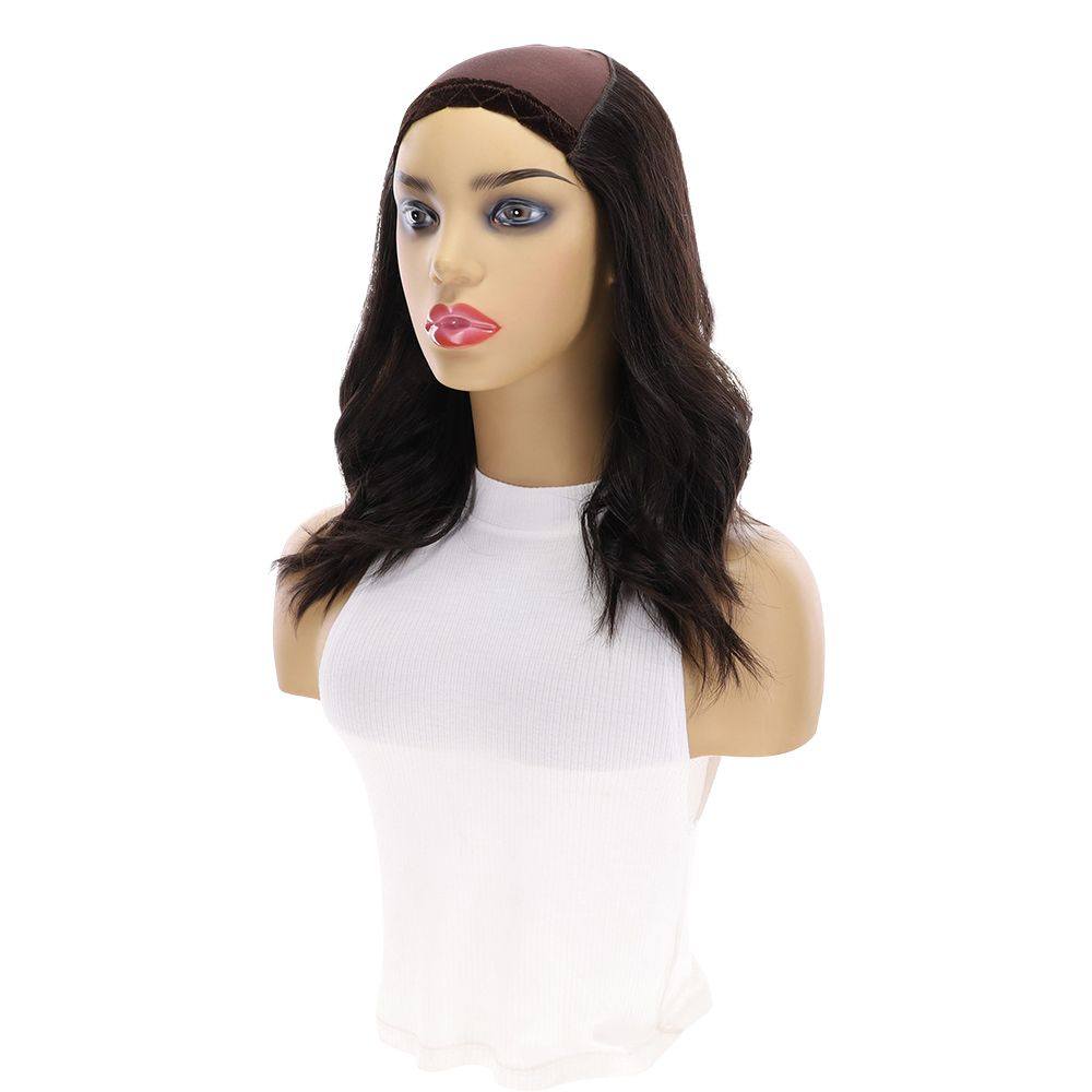 16" HatFall Wig Natural Black - Image 7