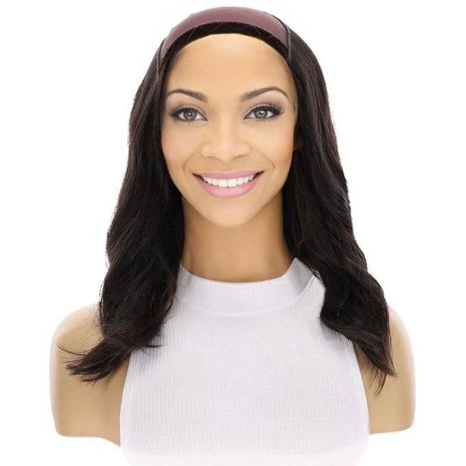 16" HatFall Wig Soft Black - Image 4
