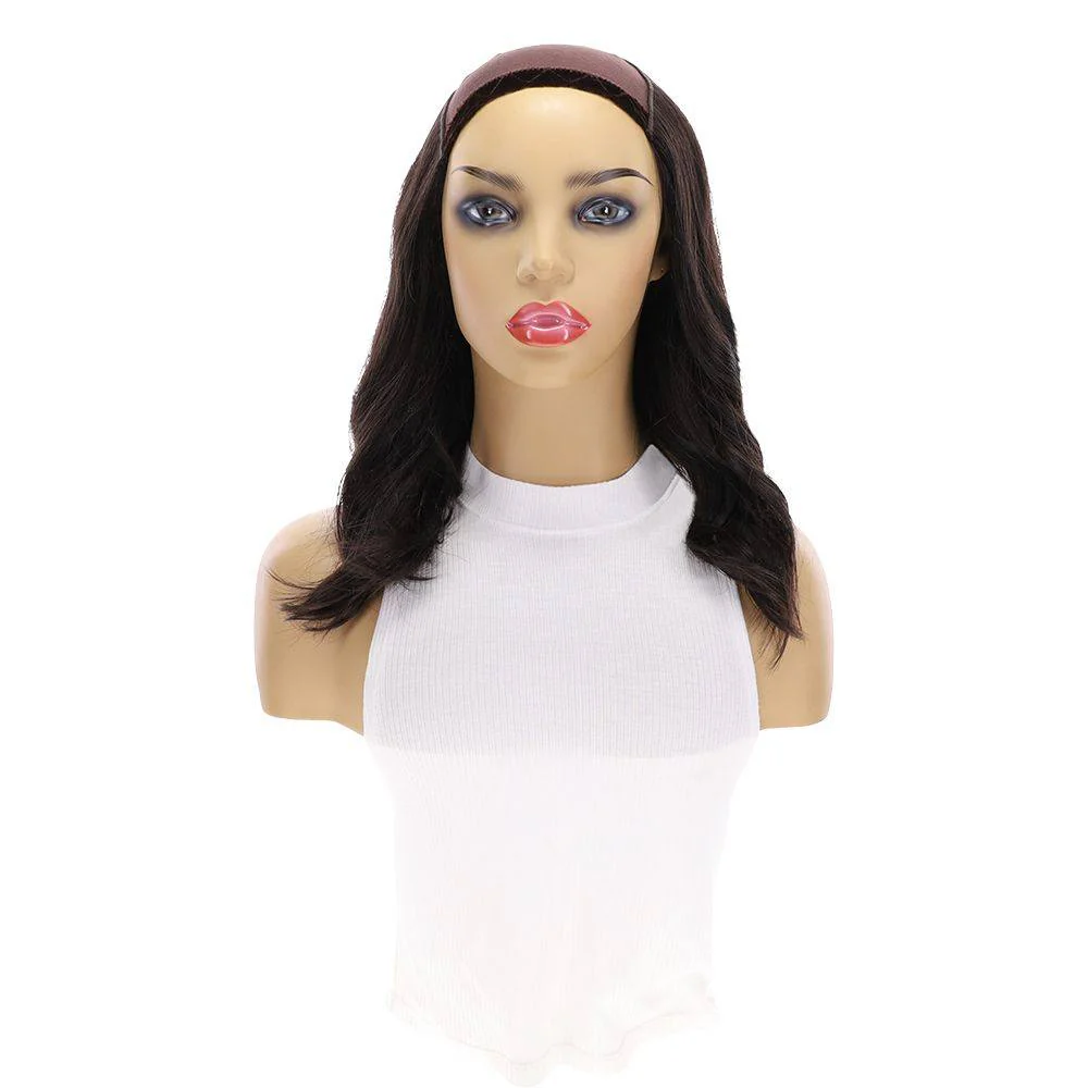 16" HatFall Wig Soft Black - Image 6