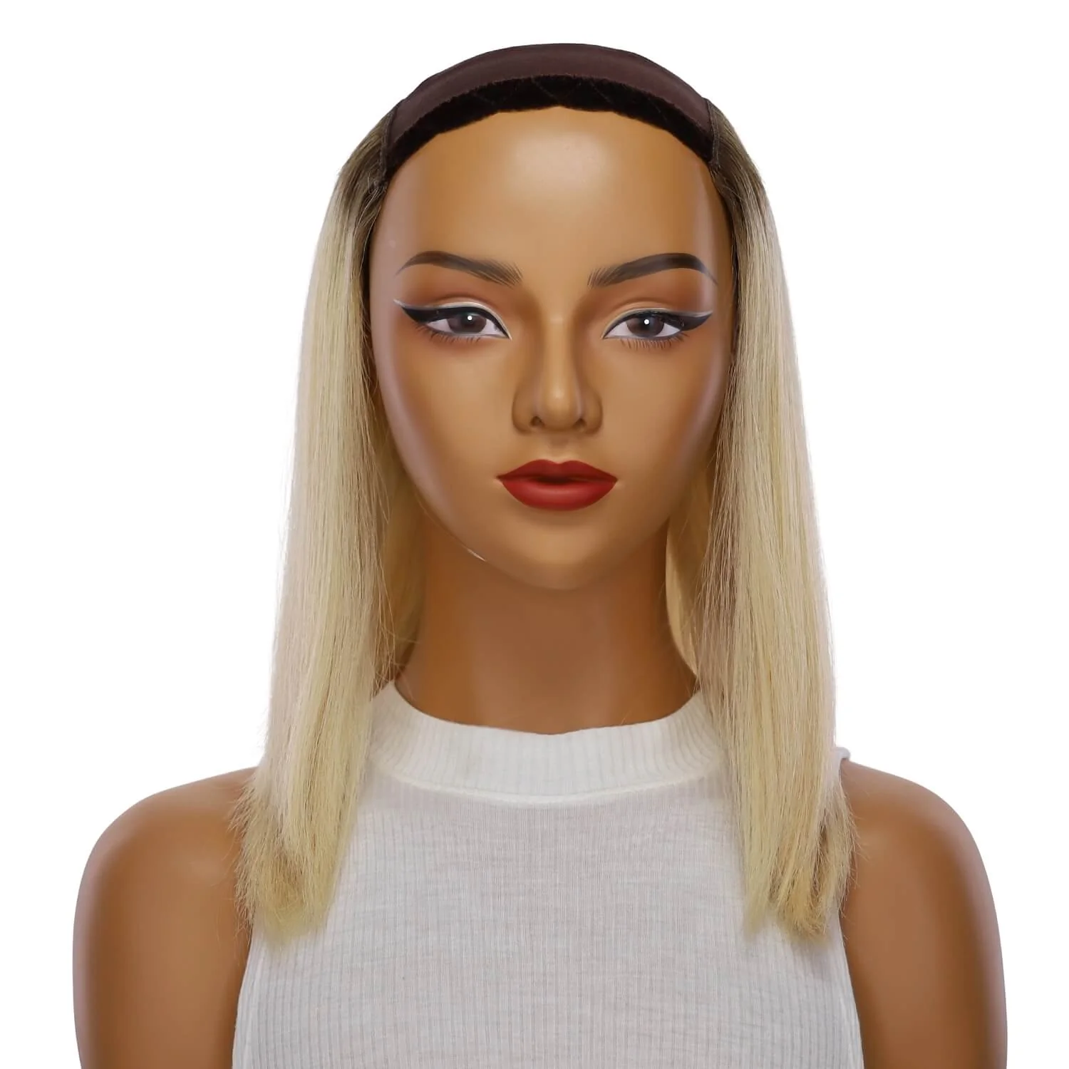 16" HatFall Wig Platinum Blonde 2.0 - Image 2