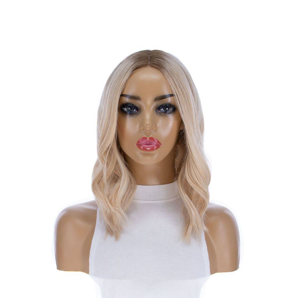 16" Divine Lace Top Wig Beige Blonde - Image 4