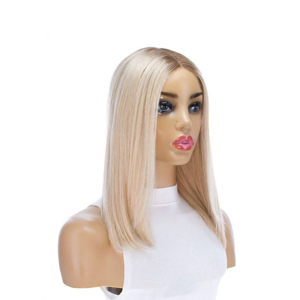16" Divine Lace Top Wig Beige Blonde - Image 6