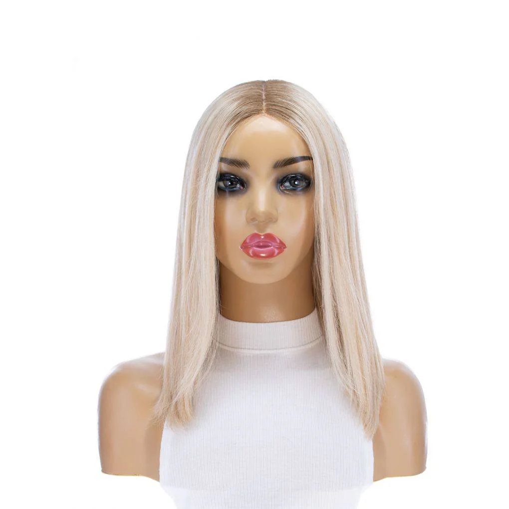 16" Divine Lace Top Wig Beige Blonde - Image 7