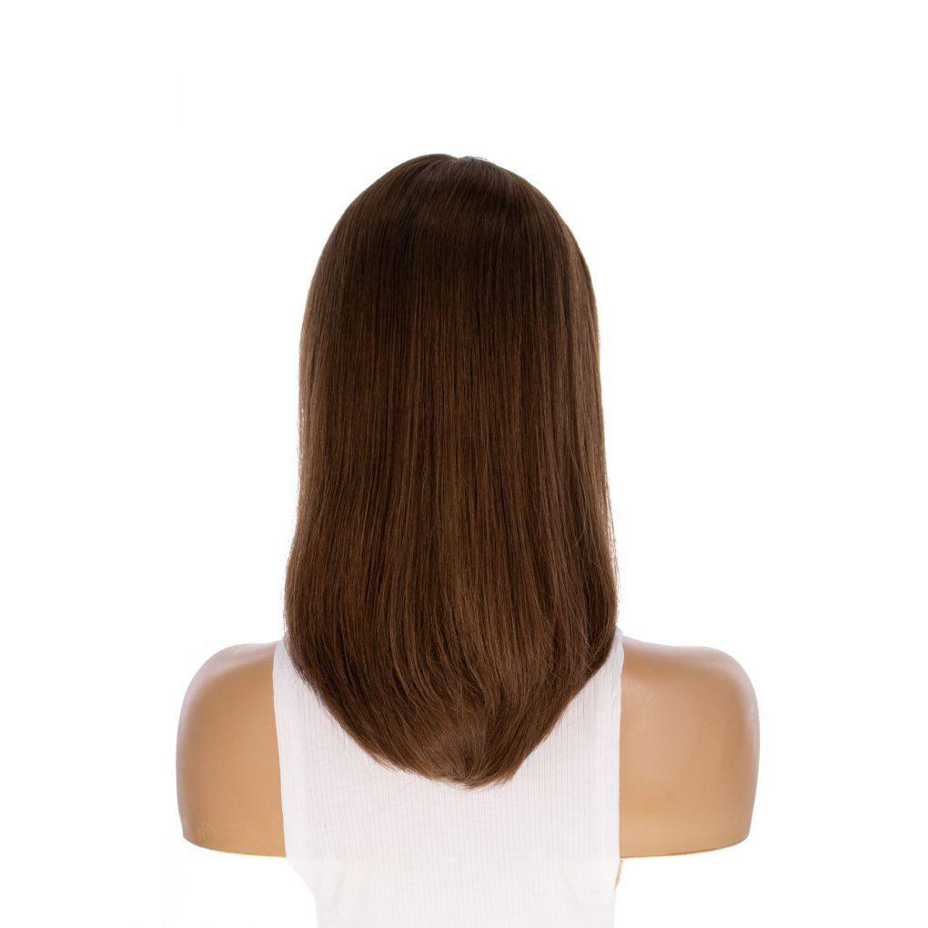 16" Divine Luxe Lace Top Wig #10 Neutral Light Brown - Image 5