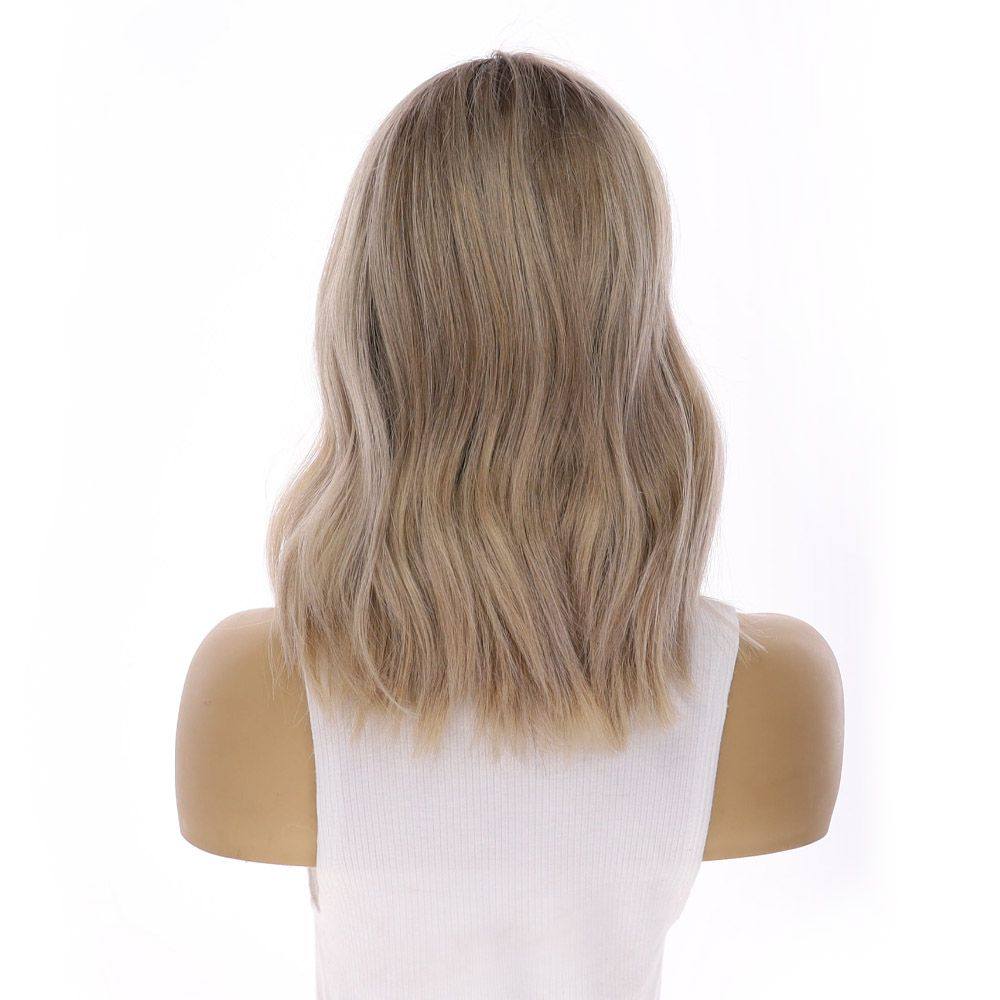 16" Divine Luxe Lace Top Wig #Light Brown w/ Custom Color - Image 6