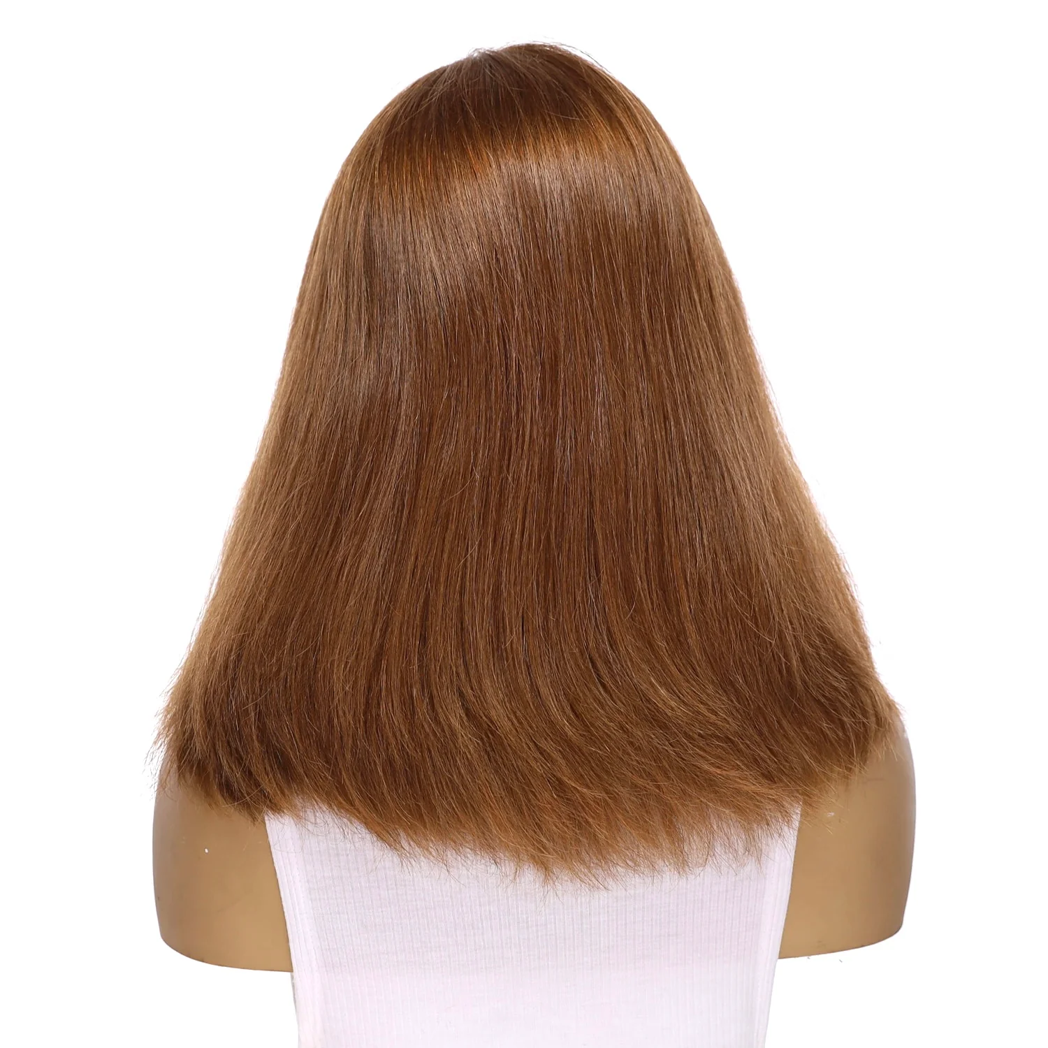 16" Divine Luxe Lace Top Wig #27/30 Strawberry Blonde - Image 3