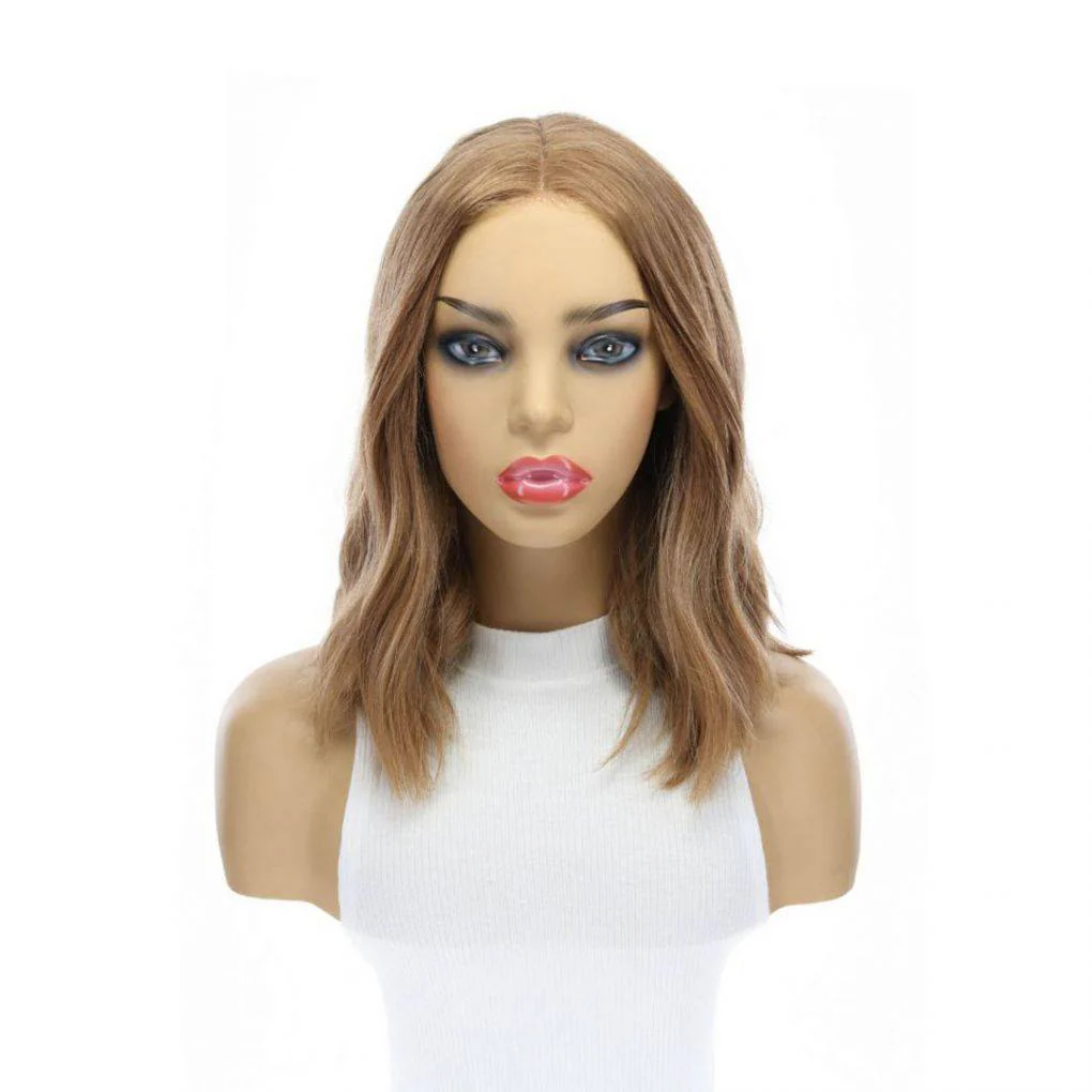 16" Divine Luxe Lace Top Wig #14 Warm Dark Blonde - Image 4