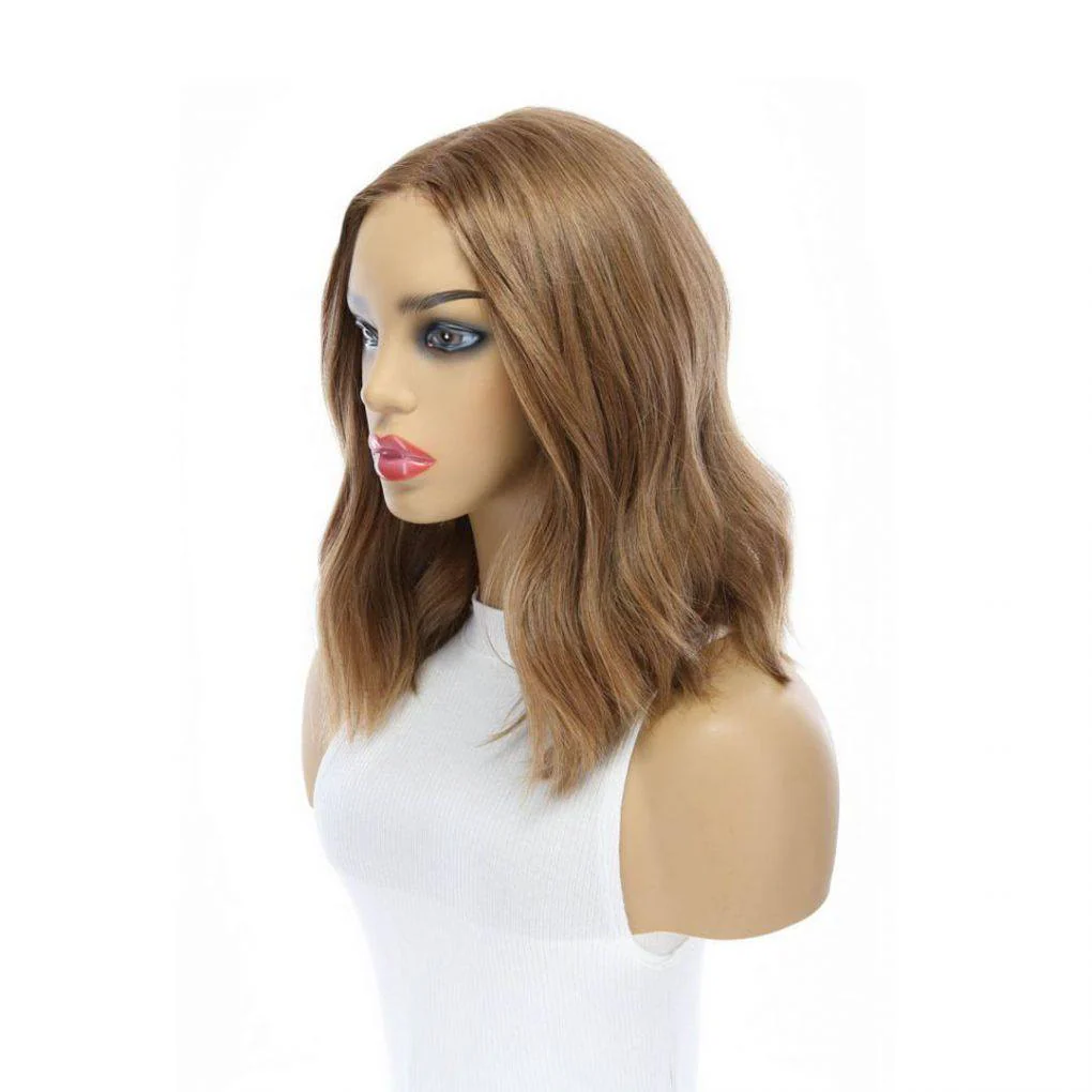 16" Divine Luxe Lace Top Wig #14 Warm Dark Blonde - Image 6