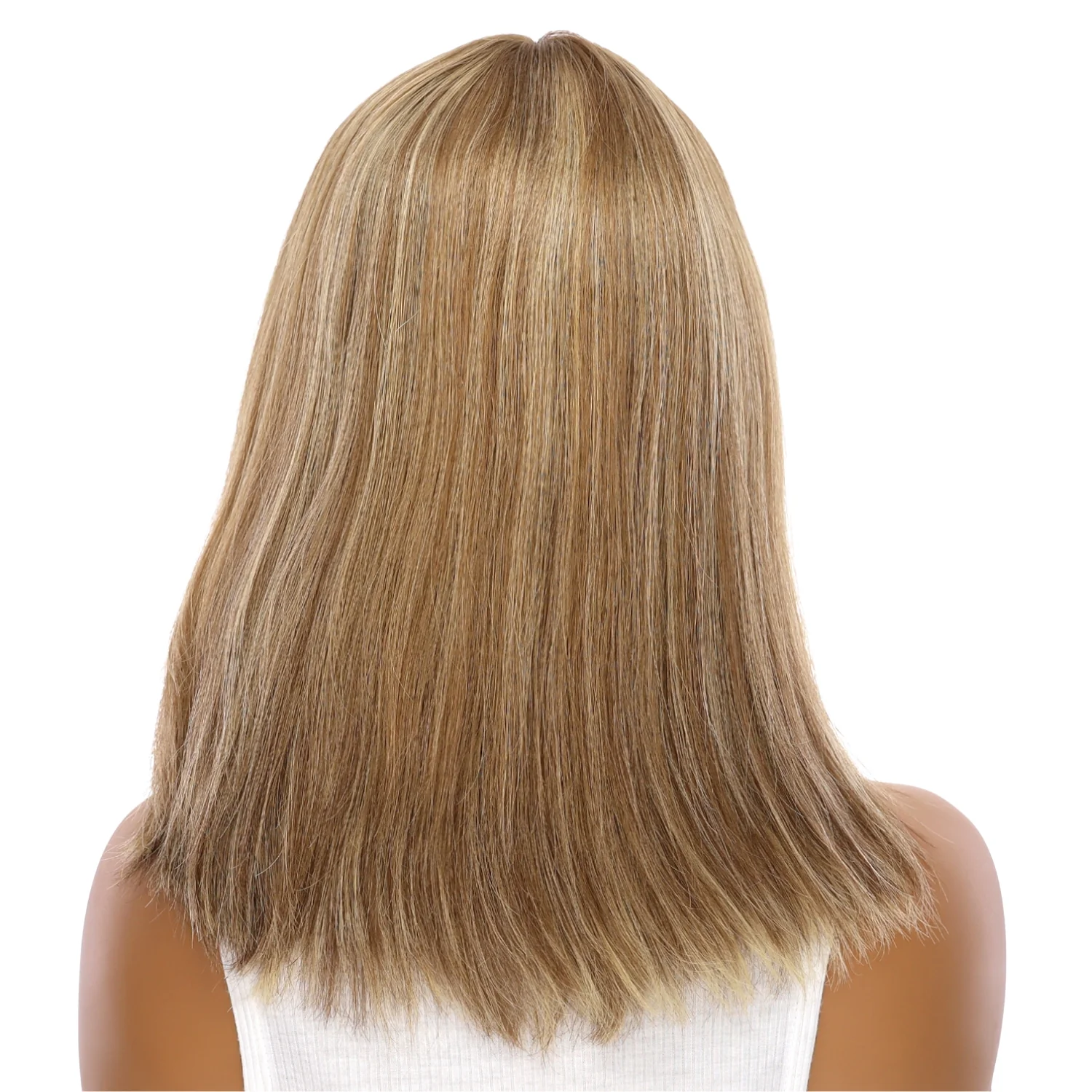 16" Divine Lace Top Wig Medium Blonde - Image 3