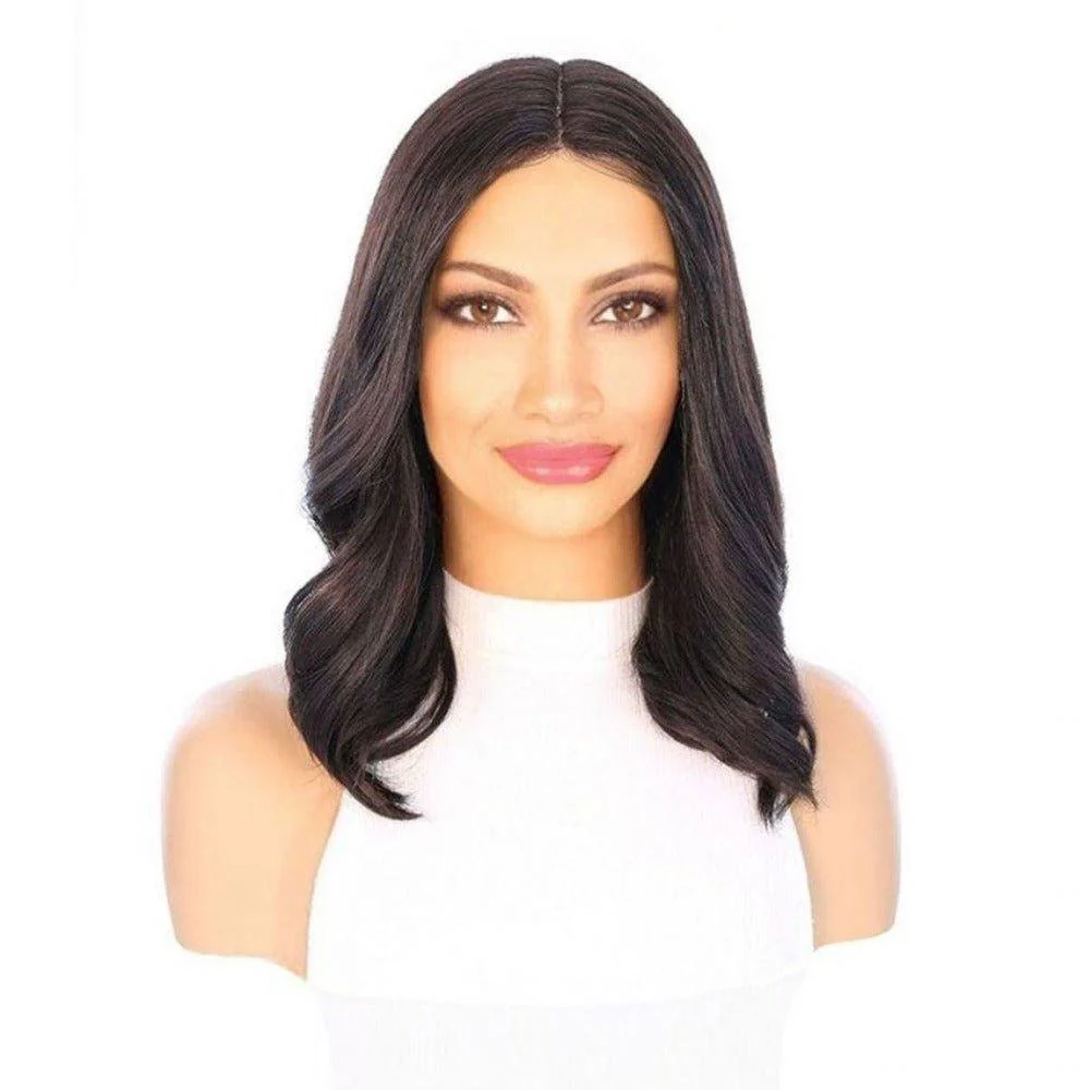 16" Divine Lace Top Wig Soft Black - Image 2