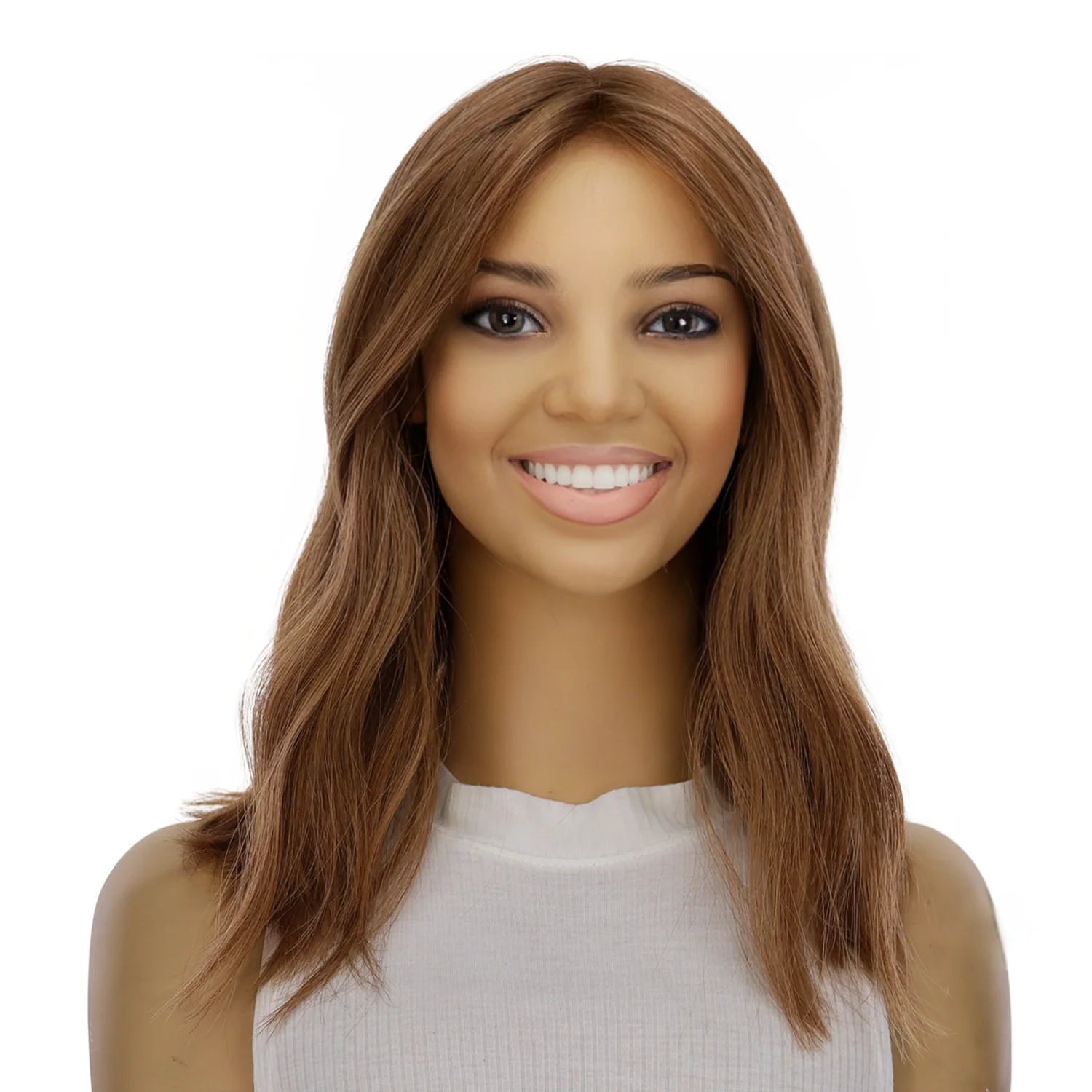 16" Divine Lace Top Wig Strawberry Blonde - Image 2