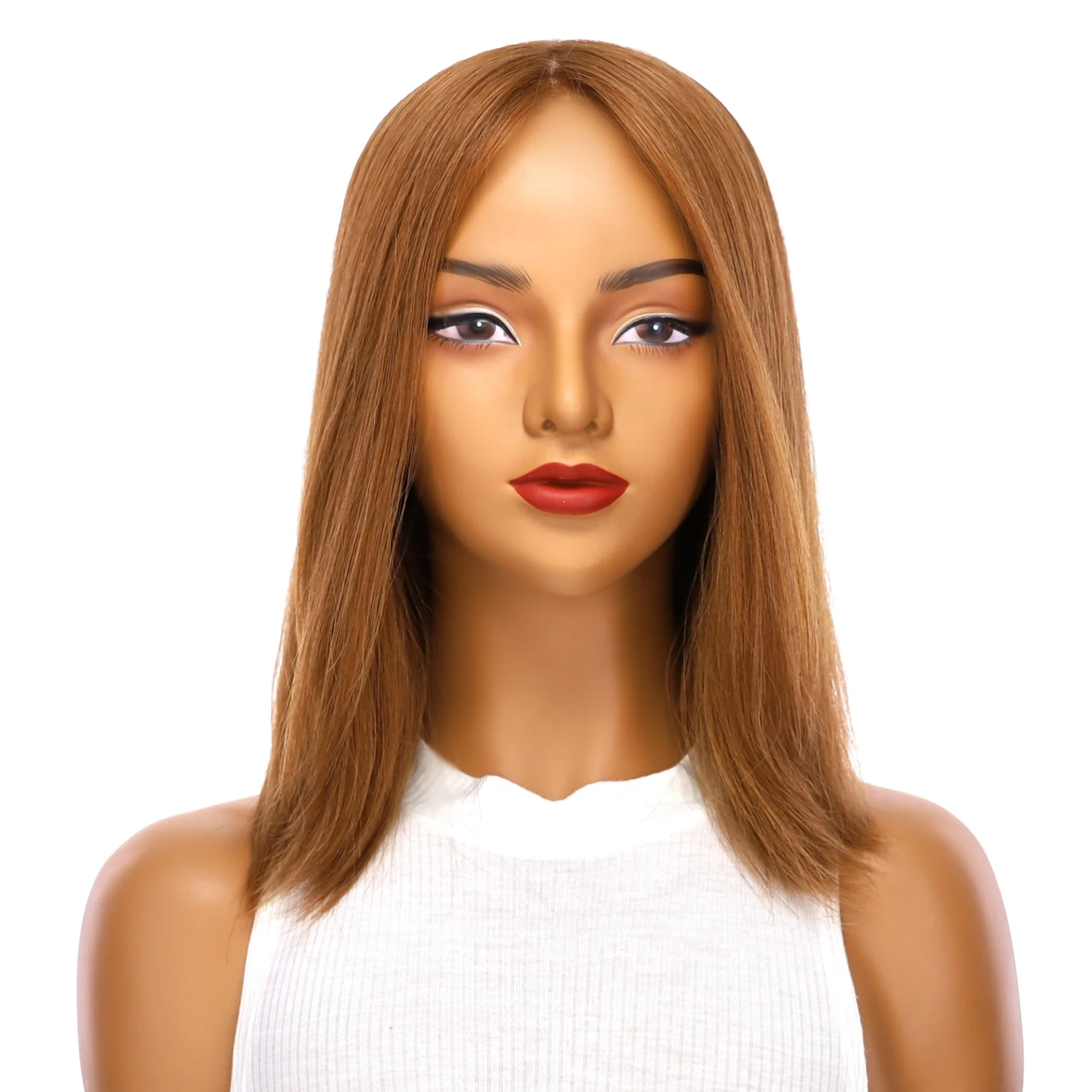 16" Princess Silk Top Wig Copper - Image 2