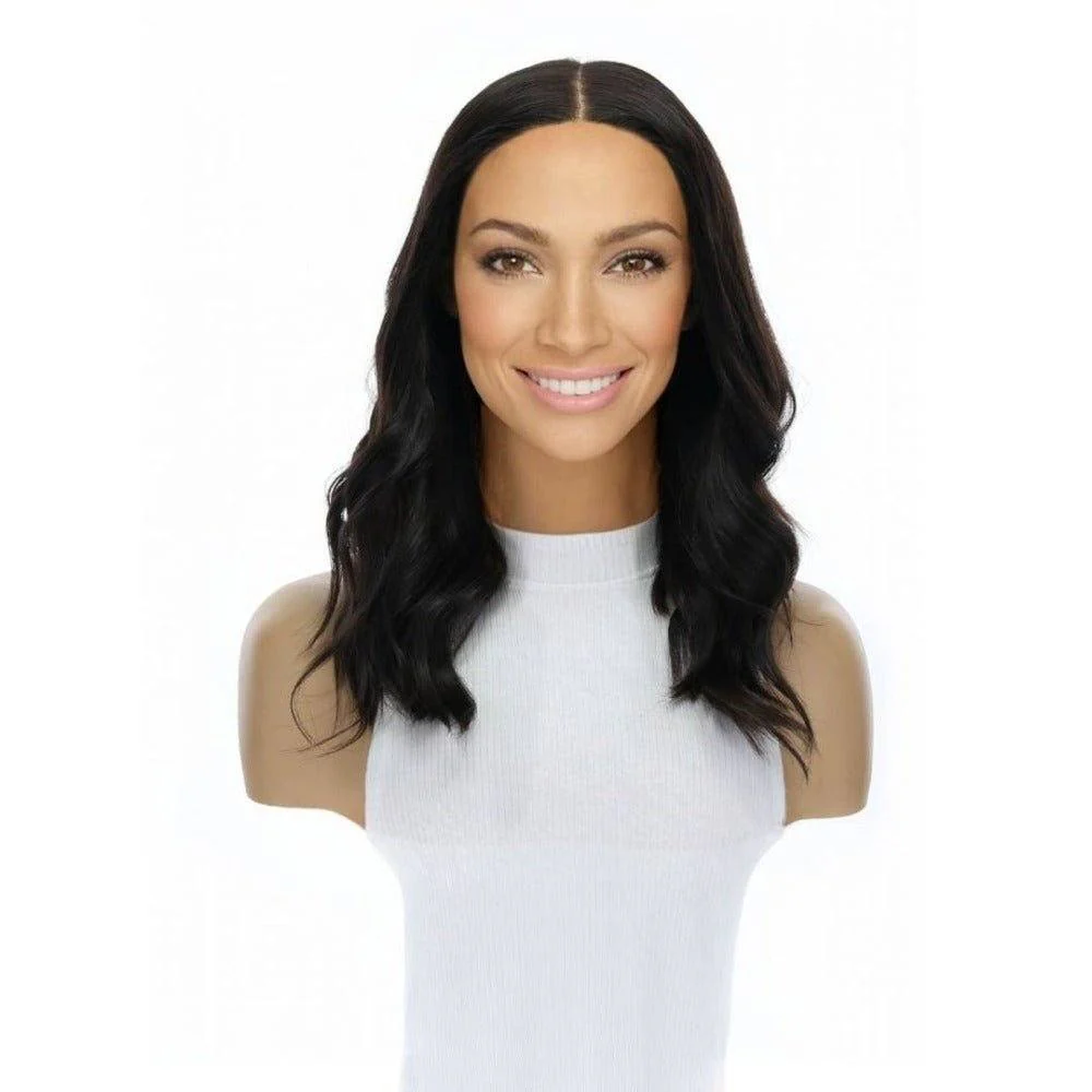 16" Secret Lace Top Wig #2 Neutral Dark Brown - Image 2