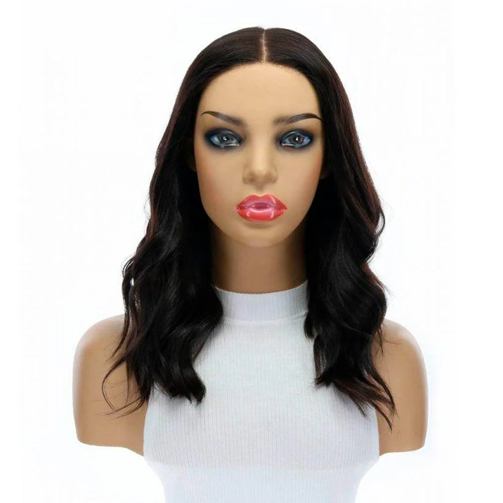 16" Secret Lace Top Wig #2 Neutral Dark Brown - Image 5