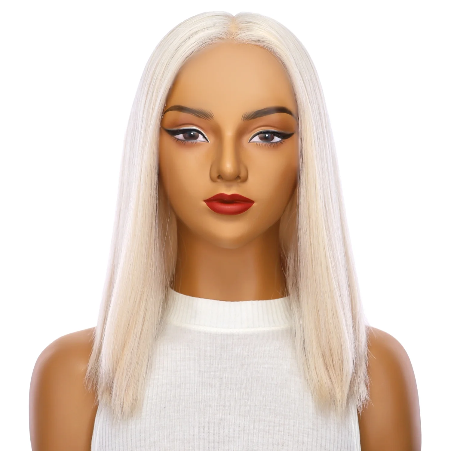 16" Naomi Silk Top Wig Ice Blonde - Image 2