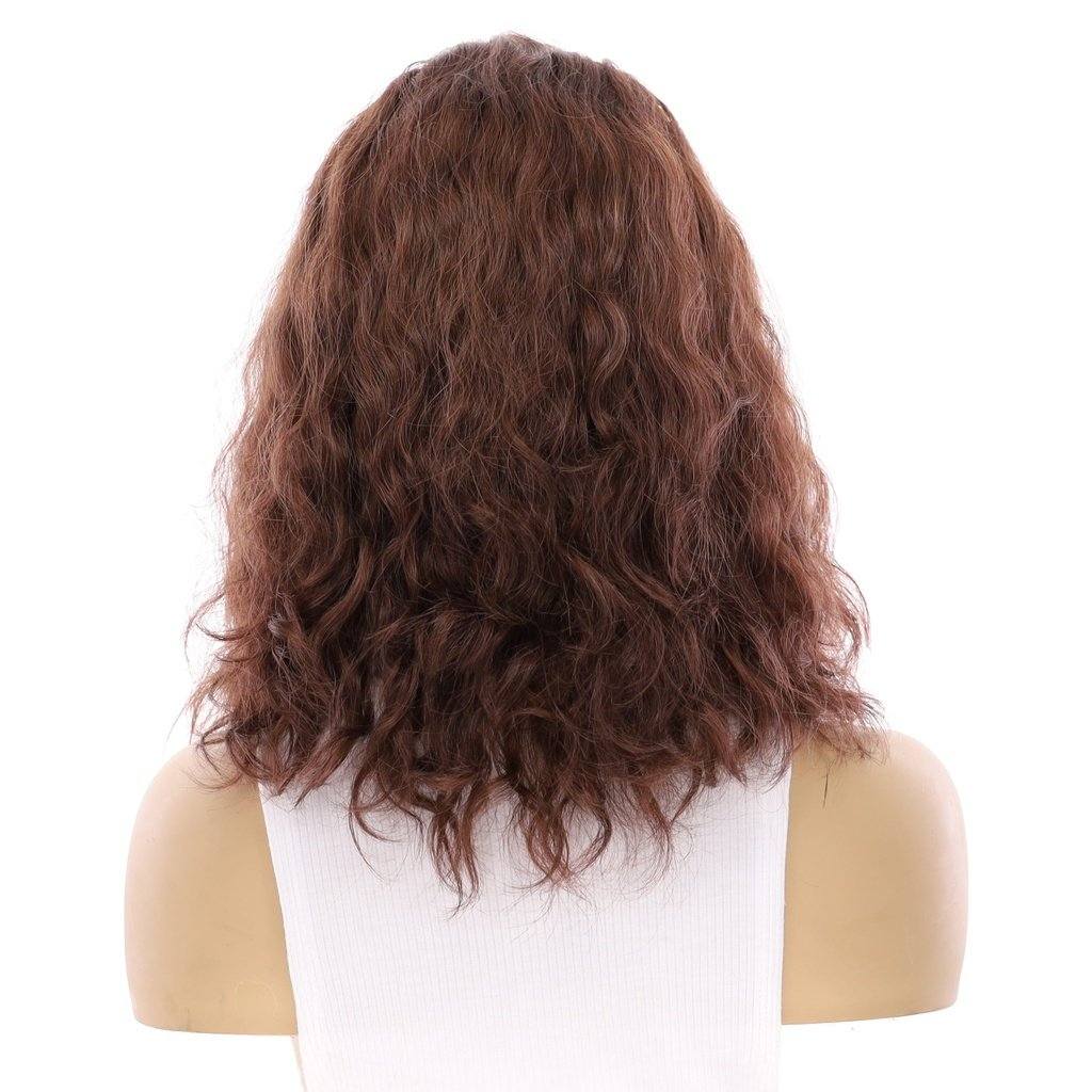 16" Princess Silk Top Wig Auburn Wavy - Image 3