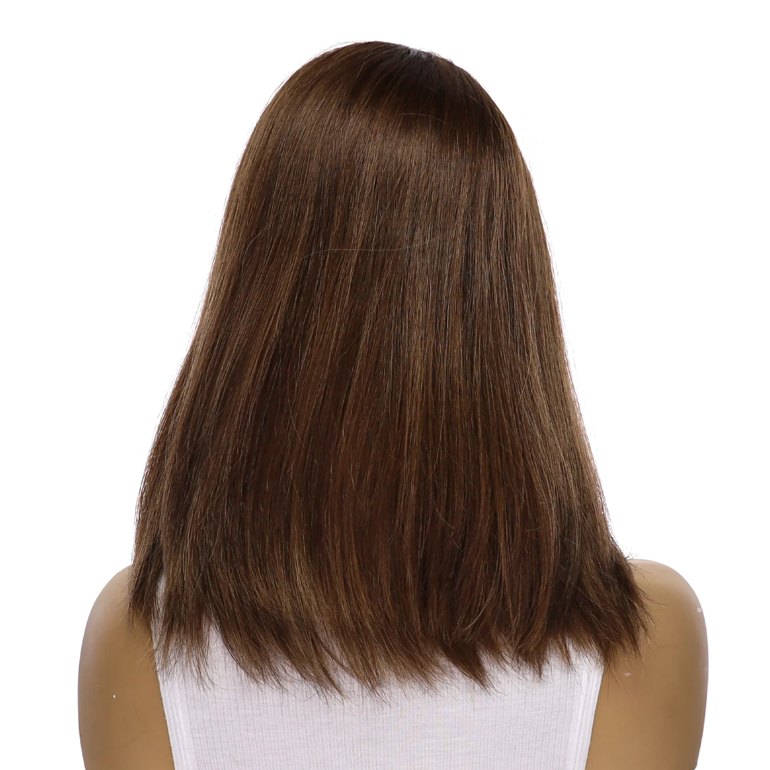 16" Princess Silk Top Wig Medium Brown Babylight - Image 3