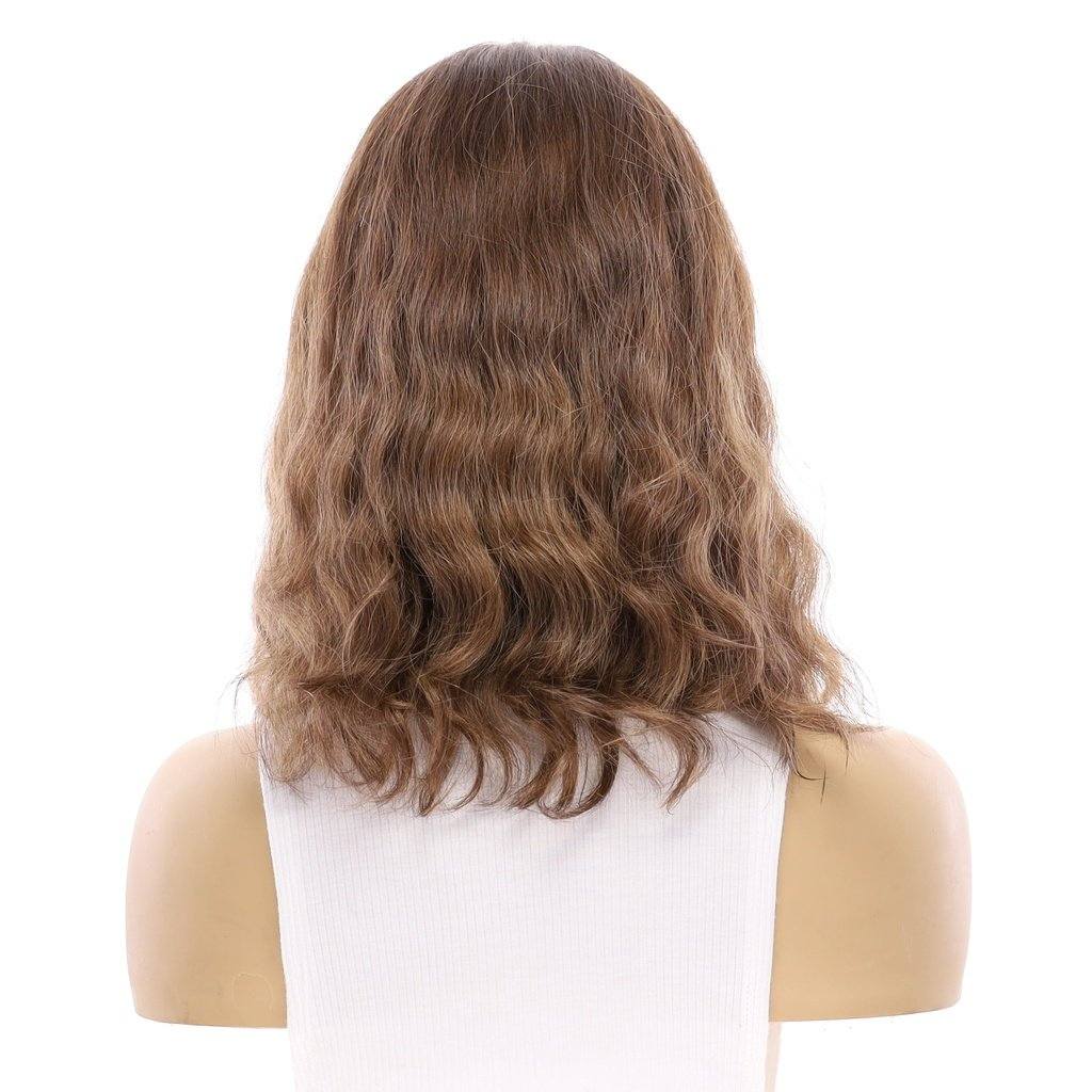 16" Princess Silk Top Wig Medium Brown Babylight Wavy - Image 3