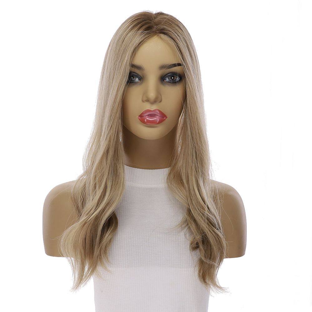 18" Emerald Silk Top Topper Ash Blonde - Image 3