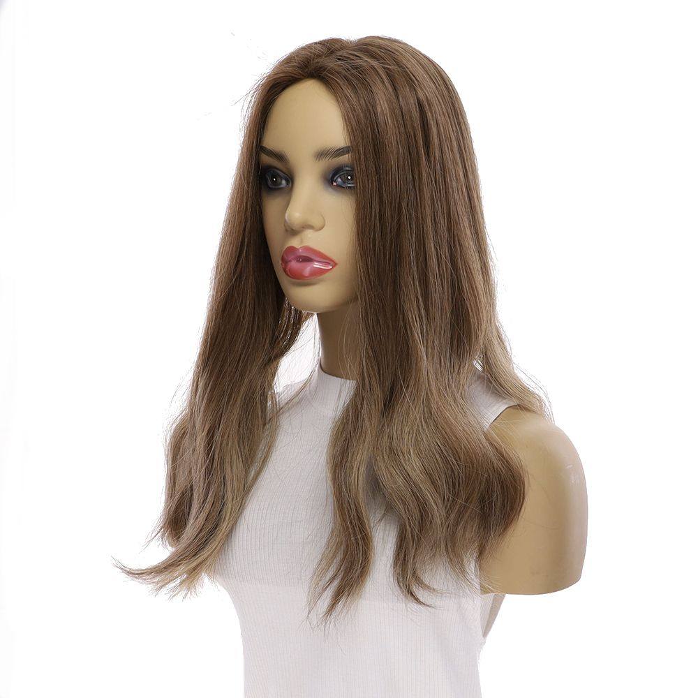 18" Emerald Silk Top Topper Light Brown Babylight - Image 4