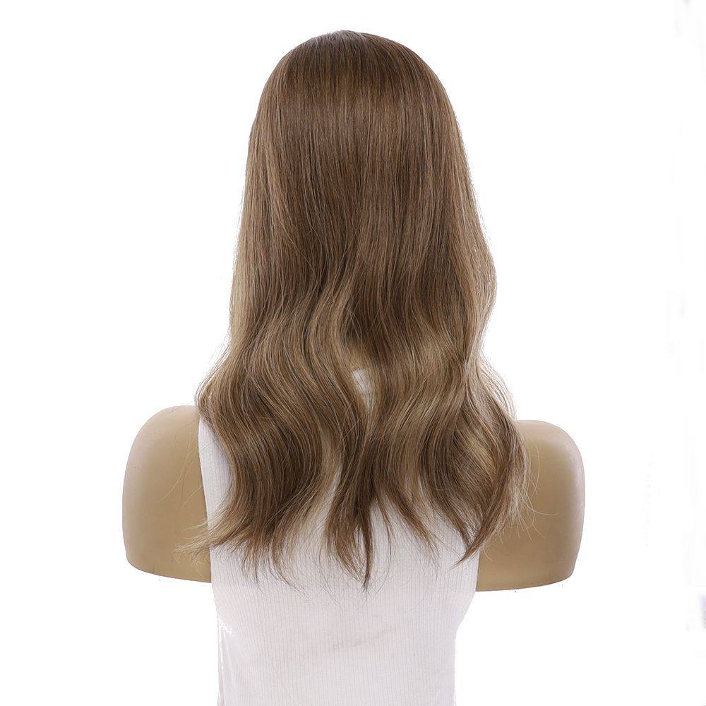 18" Emerald Silk Top Topper Light Brown Babylight - Image 5