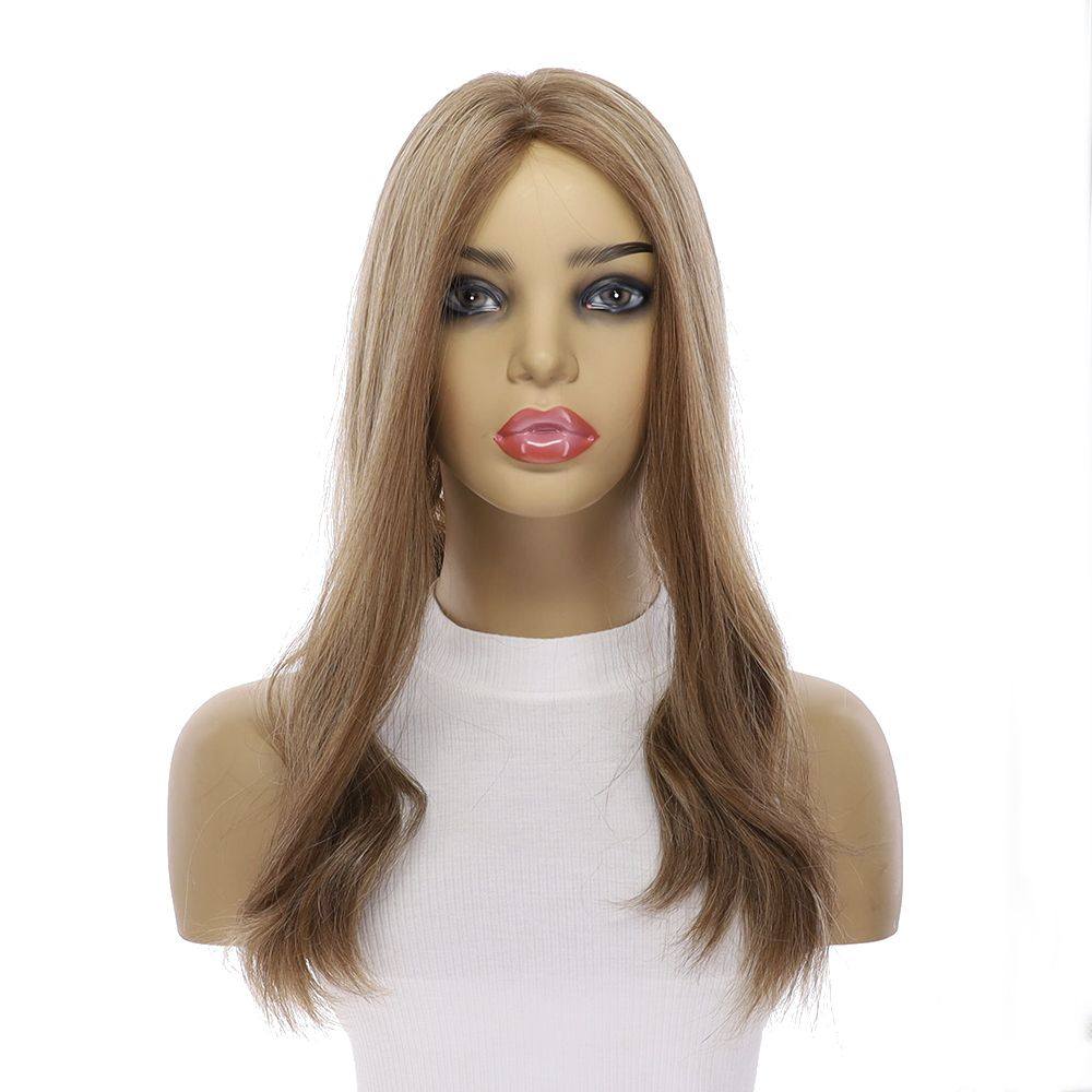 18" Emerald Silk Top Topper Medium Blonde - Image 4