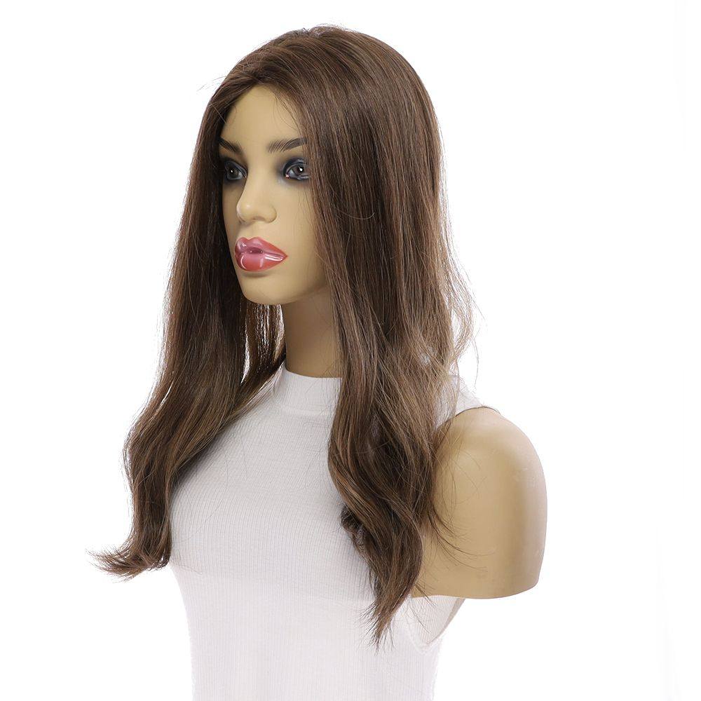 18" Emerald Silk Top Topper Medium Brown Babylight - Image 3