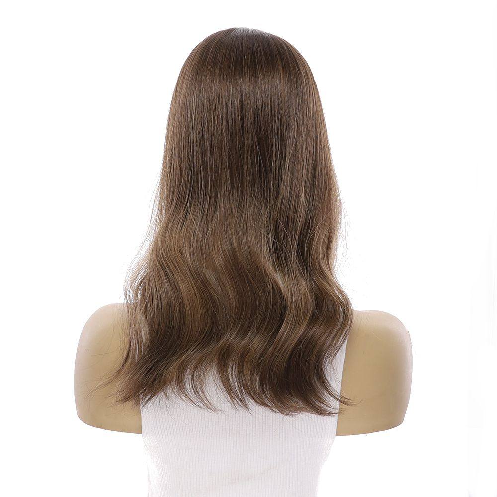 18" Emerald Silk Top Topper Medium Brown Babylight - Image 4