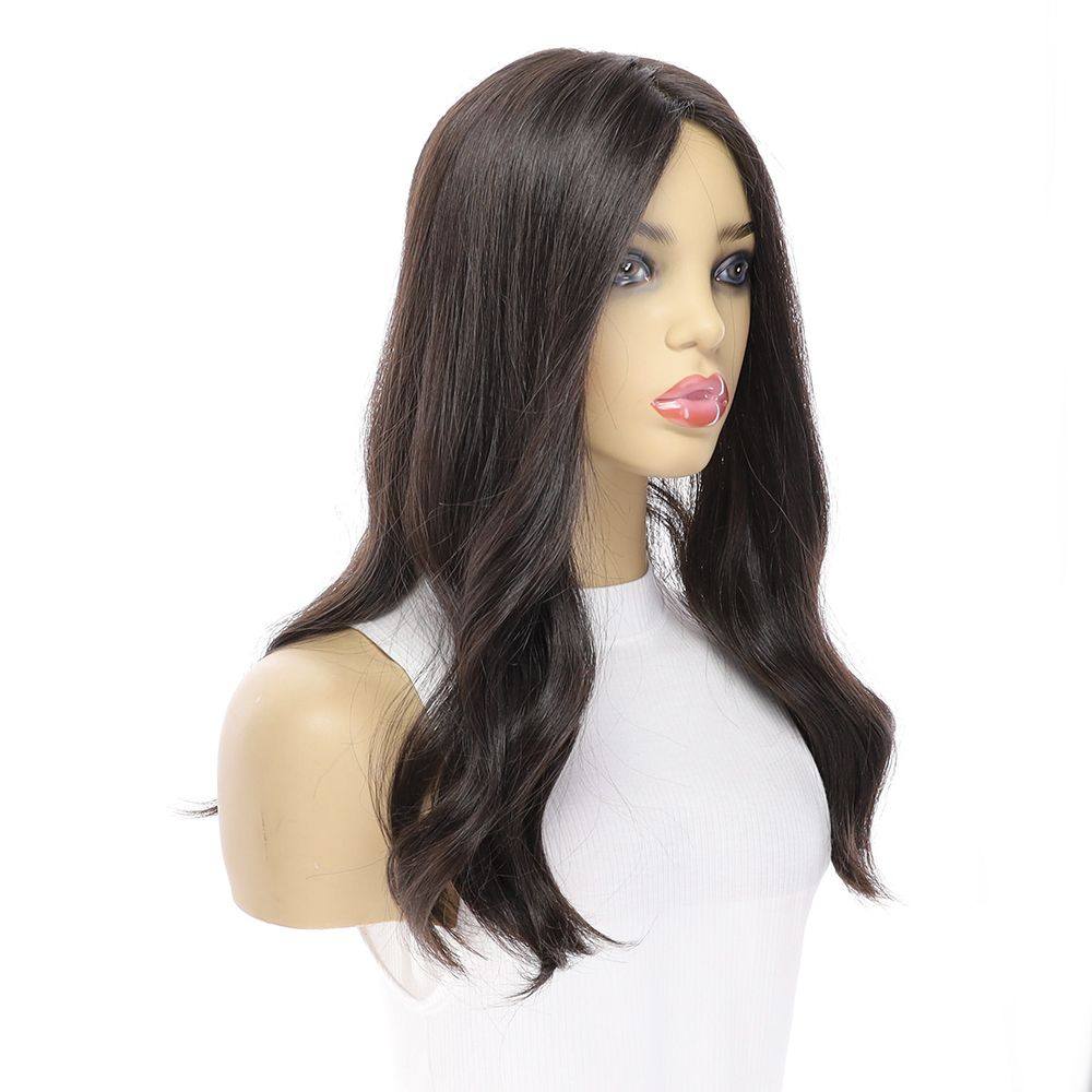 18" Emerald Silk Top Topper Soft Black - Image 4
