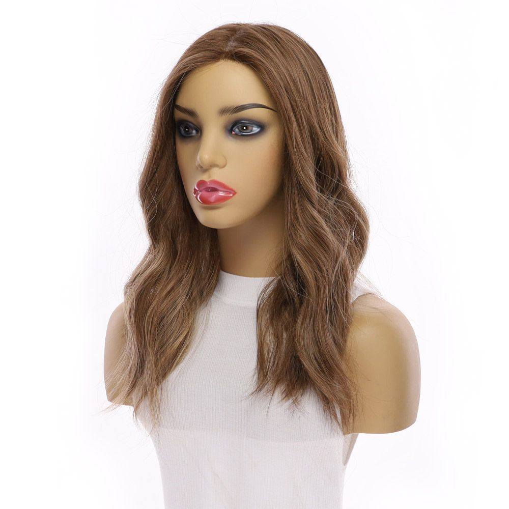 18" Princess Silk Top Wig Light Brown Babylight - Image 5