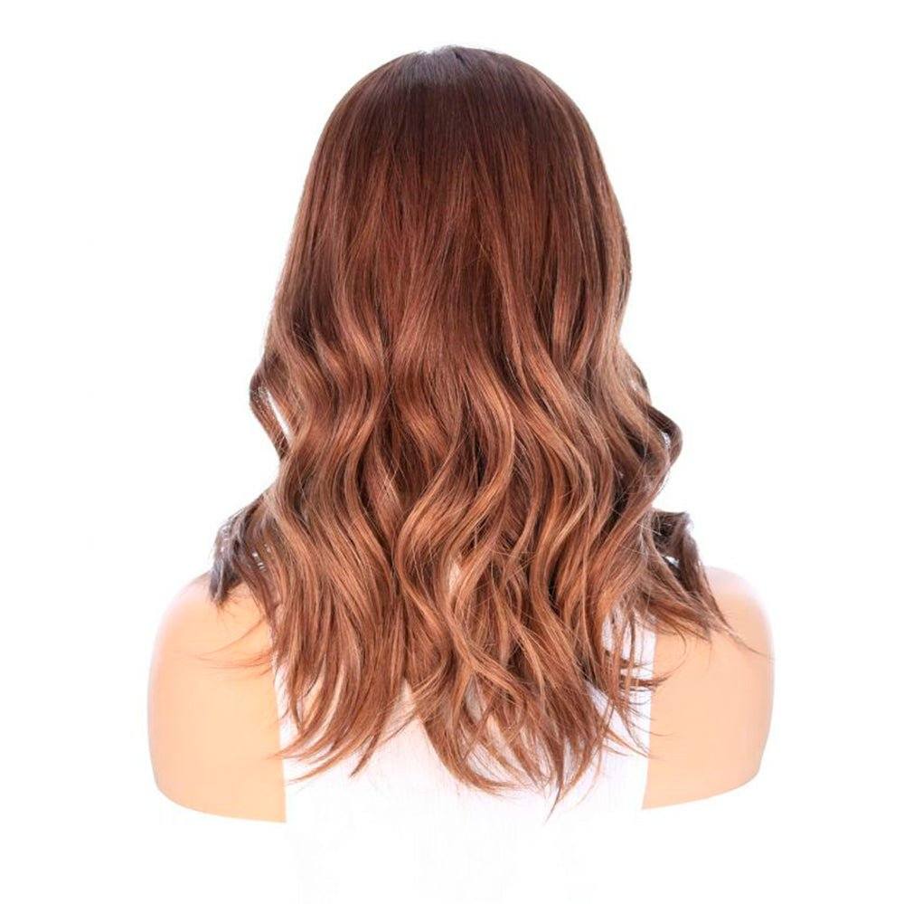 18" Princess Silk Top Wig Medium Brown Babylight - Image 3