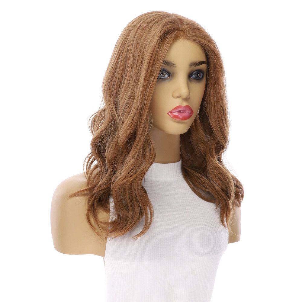 18" Princess Silk Top Wig Strawberry Blonde - Image 3