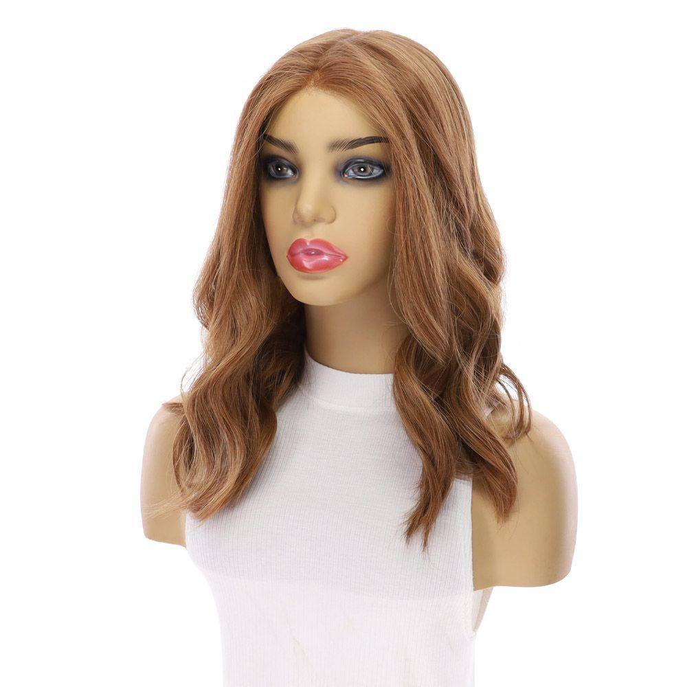 18" Princess Silk Top Wig Strawberry Blonde - Image 6