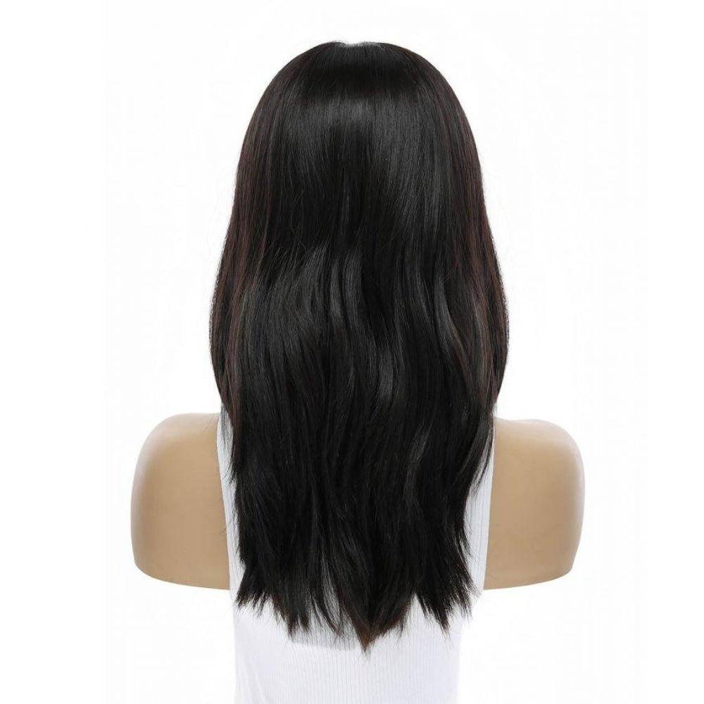 20" Secret Lace Top Wig #1B Black - Image 3