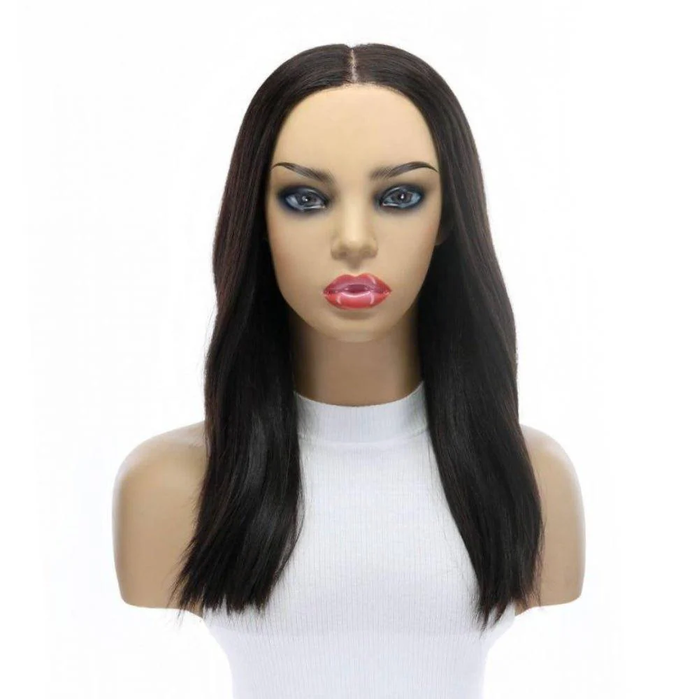 20" Secret Lace Top Wig #1B Black - Image 5