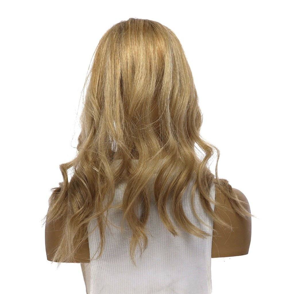 18" Topaz Lace Top Topper Ash Blonde - Image 6