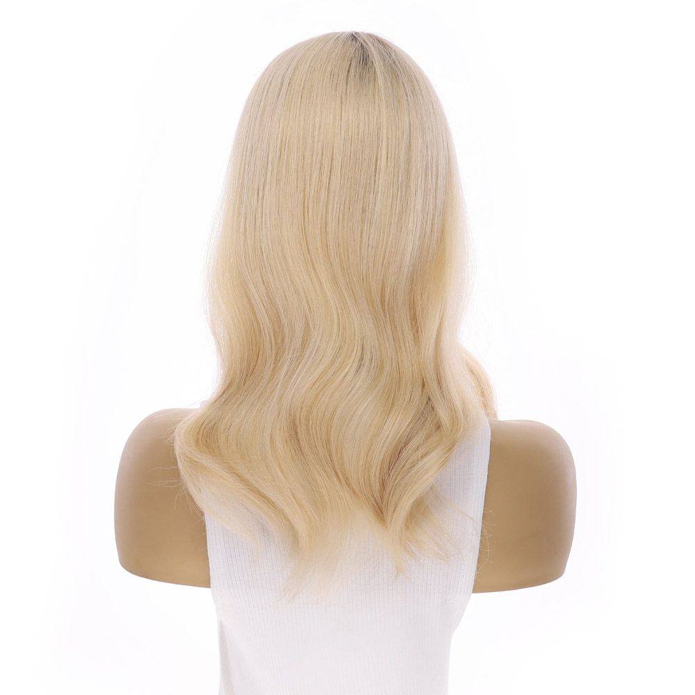 18" Topaz Lace Top Topper Beige Blonde - Image 5