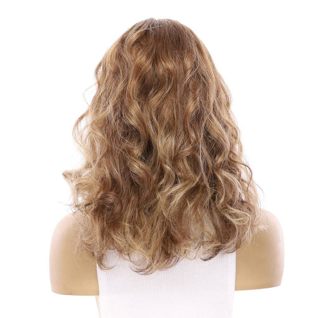 18" Princess Silk Top Wig Light Brown Babylight Wavy - Image 3