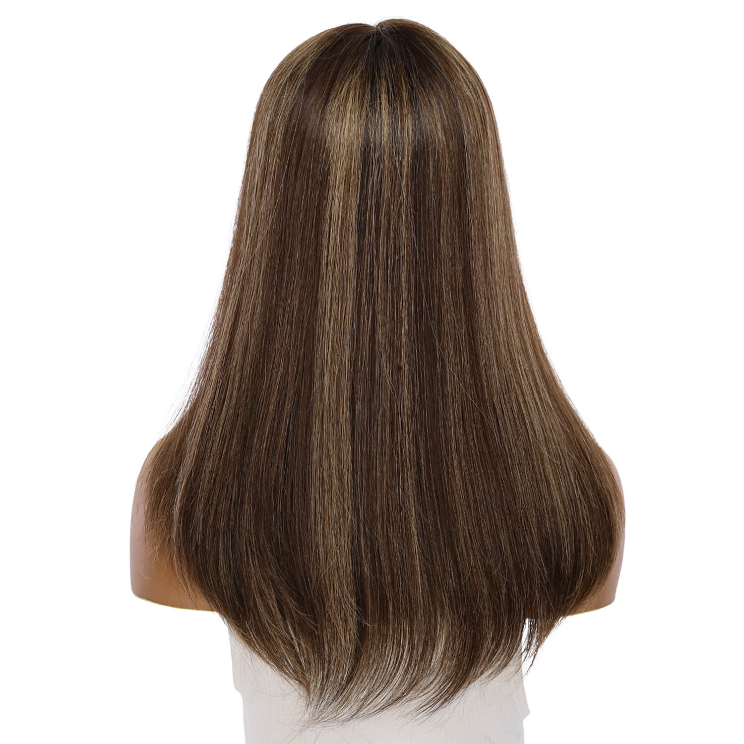 18" Topaz Lace Top Topper Dark Brown w/ Highlights - Image 3