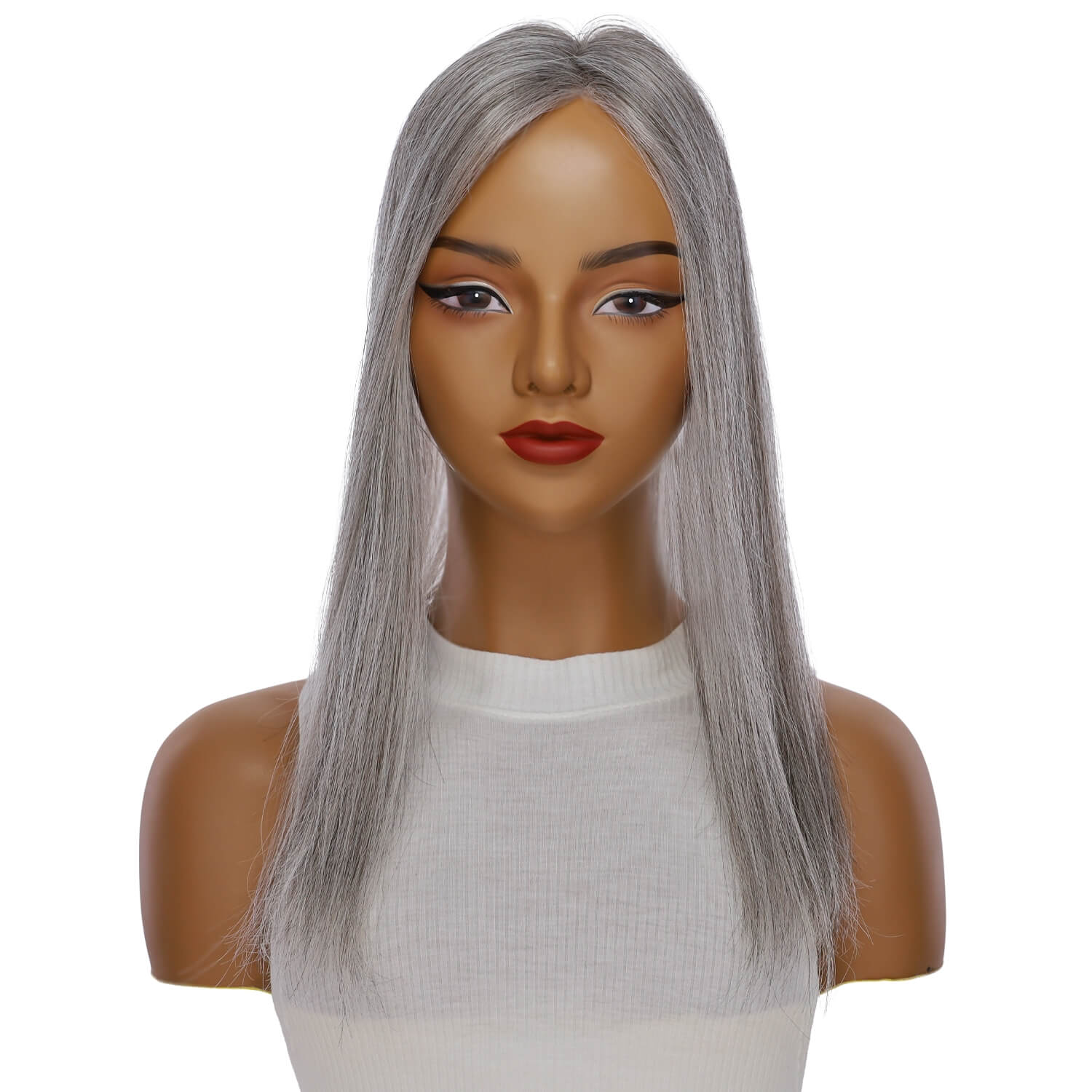 18" Topaz Lace Top Topper Silver Fox - Image 2