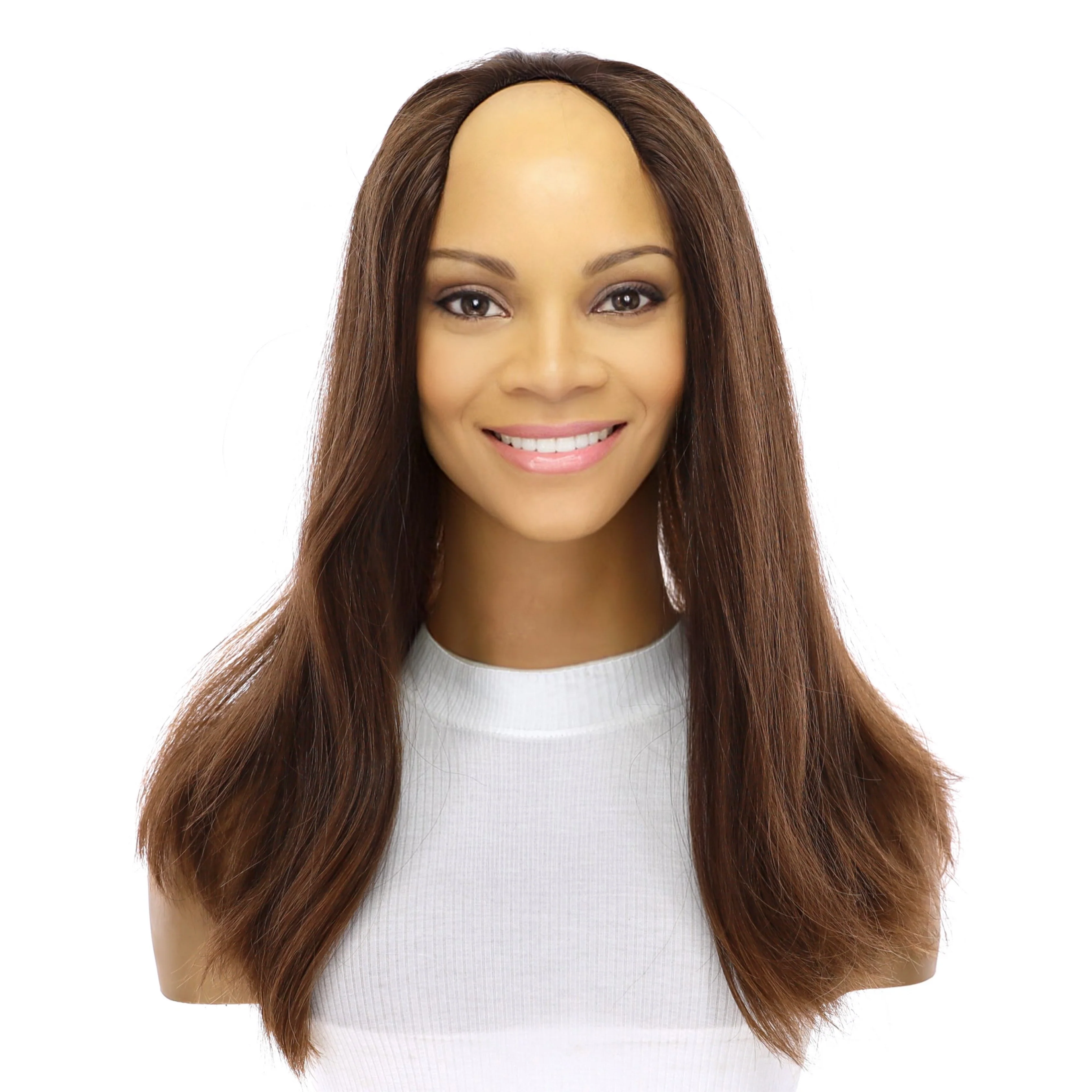 18" U-Shape Topper #8 Warm Medium Brown - Image 2