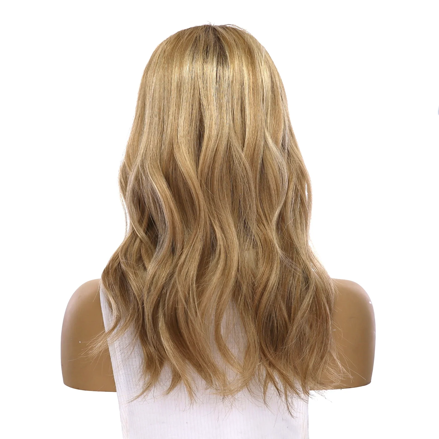 18" U-Shape Topper Ash Blonde - Image 3