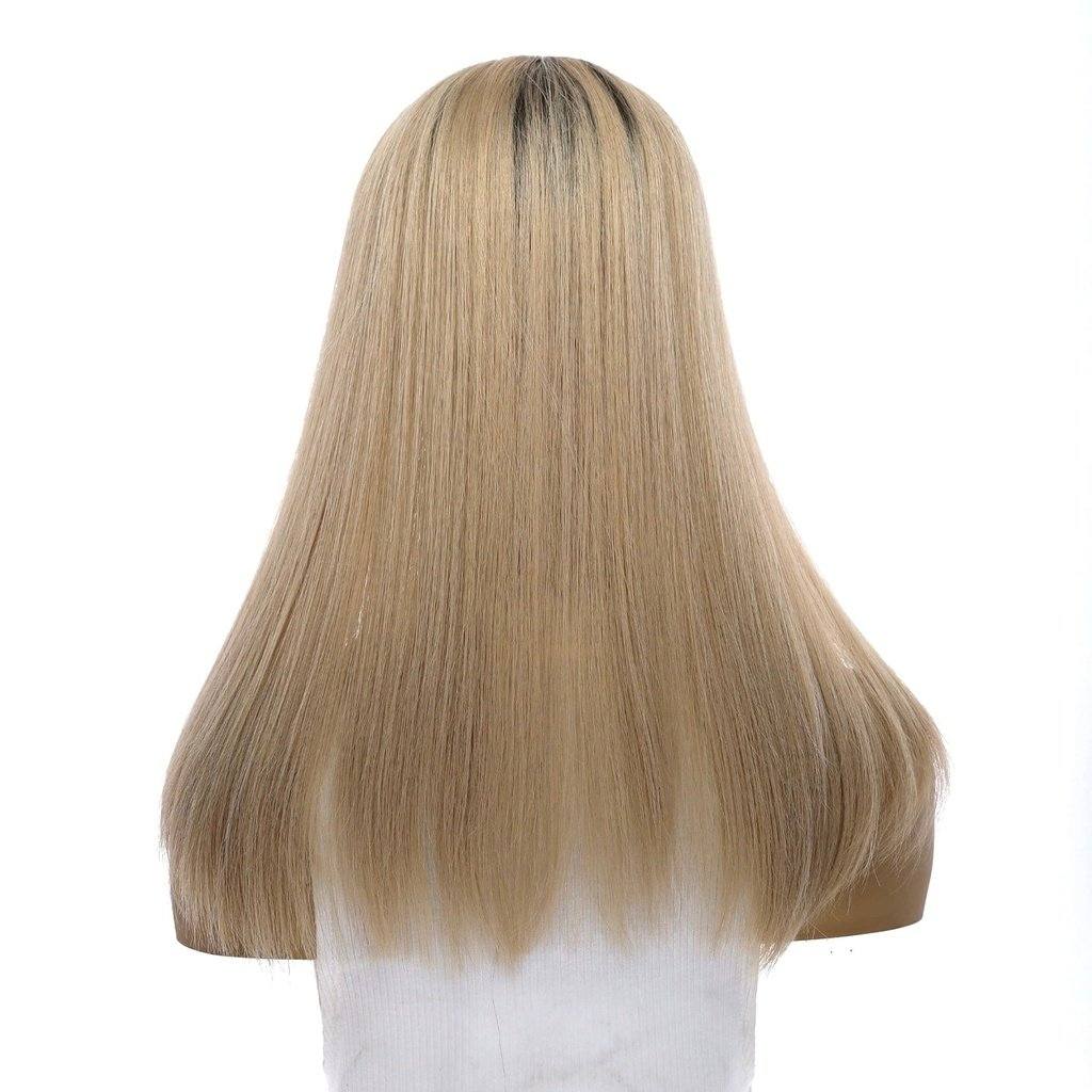 18" U-Shape Topper Beige Blonde - Image 3