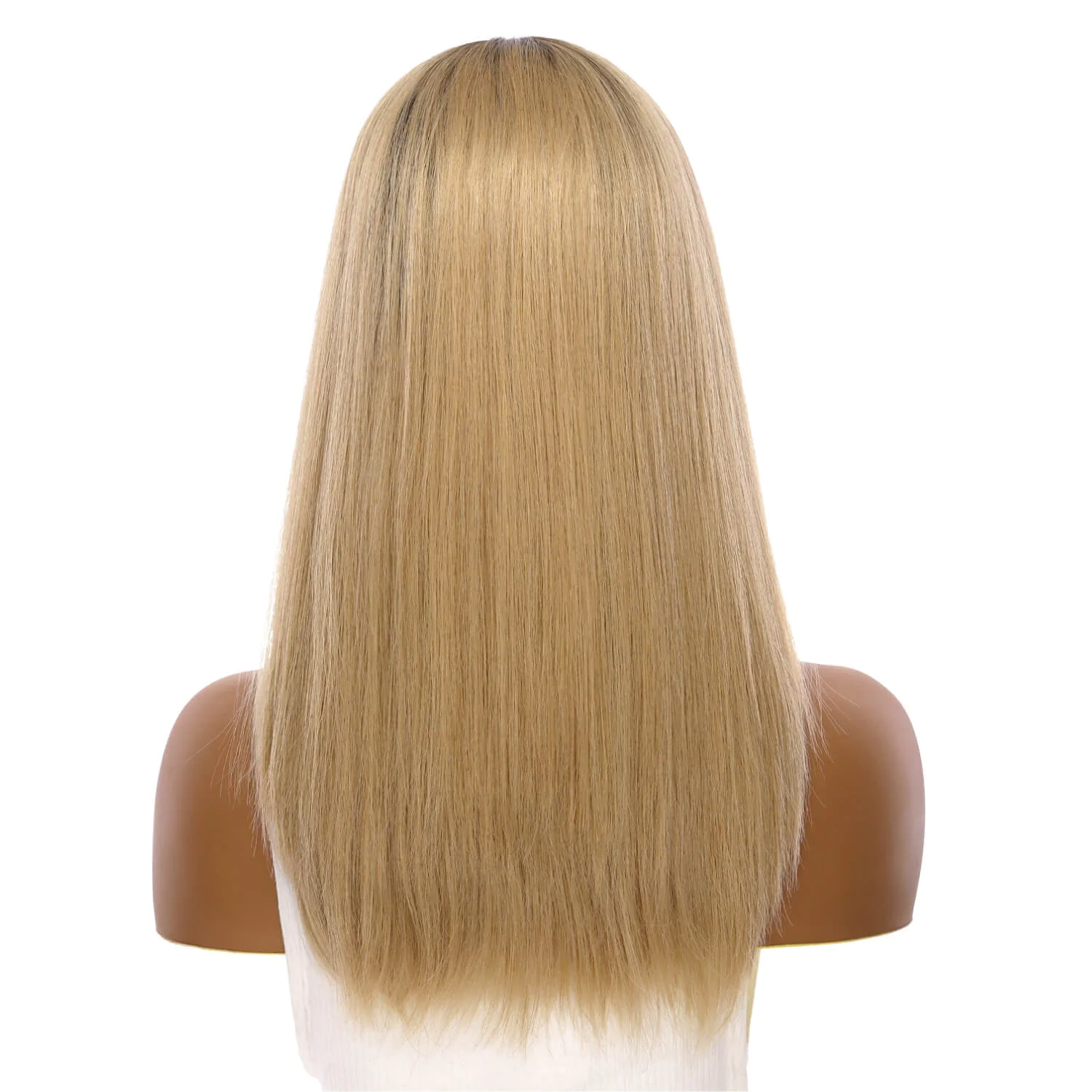 19" Nicole Silk Top Wig Golden Blonde - Image 3