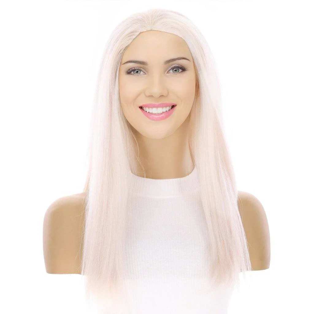 20" 3/4 Bandfall Wig Ice Blonde - Image 2