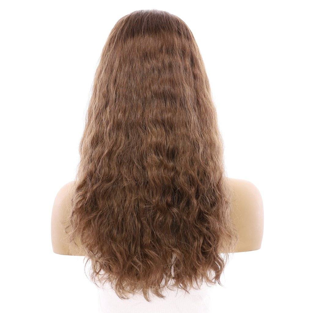 20" 3/4 Bandfall Wig Medium Brown Babylight Wavy - Image 3