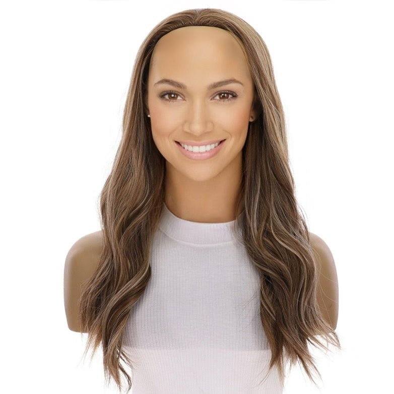 20" 3/4 Bandfall Wig Medium Blonde - Image 3