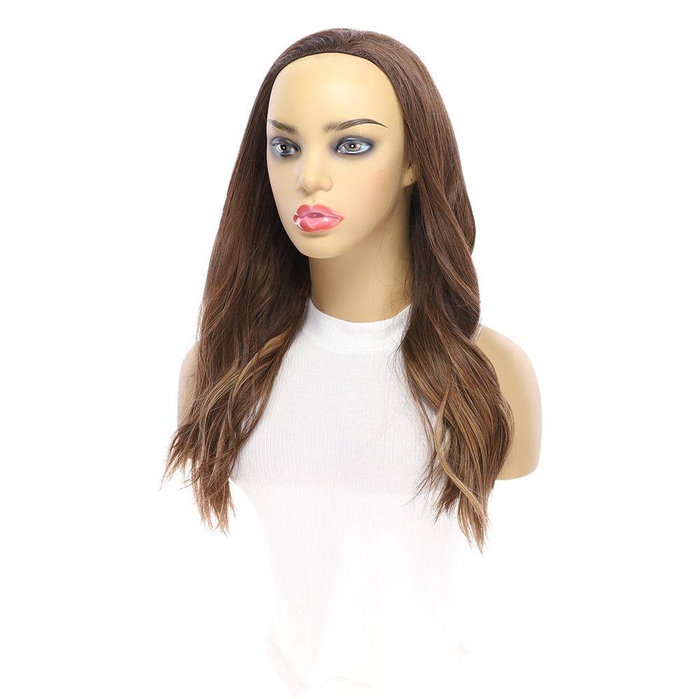 20" 3/4 Bandfall Wig Medium Brown Balayage - Image 5