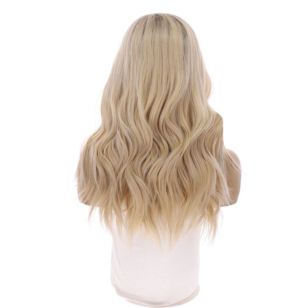 20" 3/4 Bandfall Wig Beige Blonde - Image 7